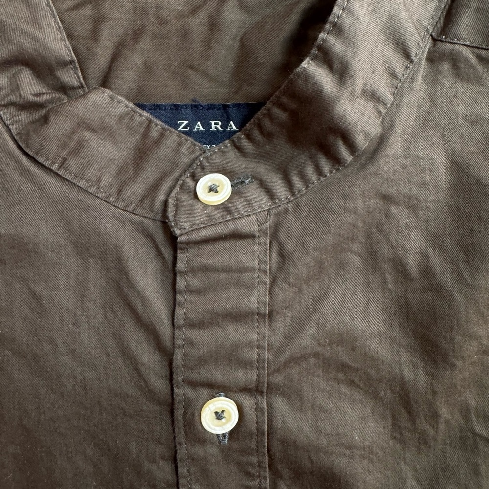 Zara Men's Casual Button Down Shirt - Picture 10 of 14
